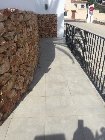 Casa Toni ls Moraira accessible wheelchair Ramp Entrance